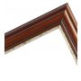 Ramka drewniana Icar DRL F 3 Brązowa, 21x30cm - 3